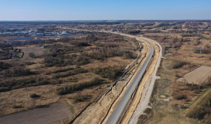 Obwodnica Tomaszowa Lubelskiego przekroczyła półmetek Obwodnica Tomaszowa Lubelskiego przekroczyła półmetek