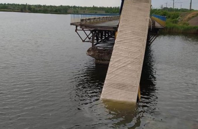 Wszczęto postępowania karne dotyczące mostu na Zaporożu 