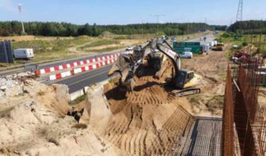 Szczecin. Znika stary wiadukt na węźle Kijewo. Uwaga na utrudnienia Szczecin. Znika stary wiadukt na węźle Kijewo. Uwaga na utrudnienia