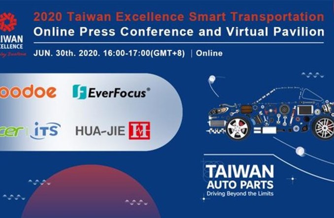 Innowacyjne rozwiązania dla inteligentnego transportu podczas konferencji online „Taiwan Excellence: Smart Transportation”, 30 czerwca
