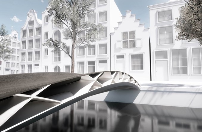 W Rotterdamie zamontują most z recyklingu wydrukowany w 3D	