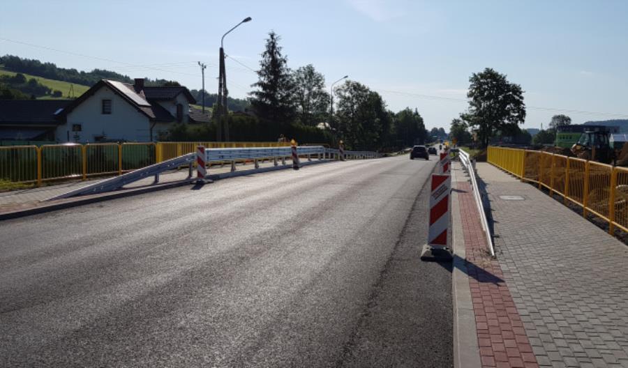 W Domaradzu ruch odbywa się po nowym moście W Domaradzu ruch odbywa się po nowym moście