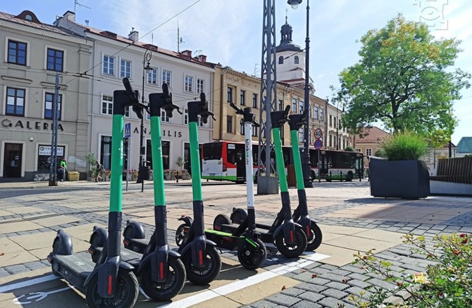 Lublin porozumiewa się z operatorami hulajnóg
