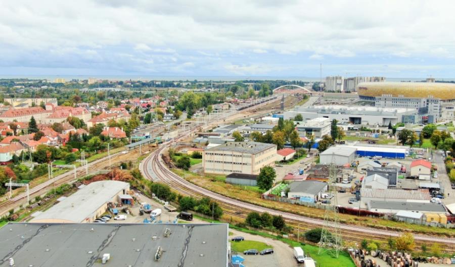 Gdańsk. Powstanie wiadukt na drodze do portu Gdańsk. Powstanie wiadukt na drodze do portu