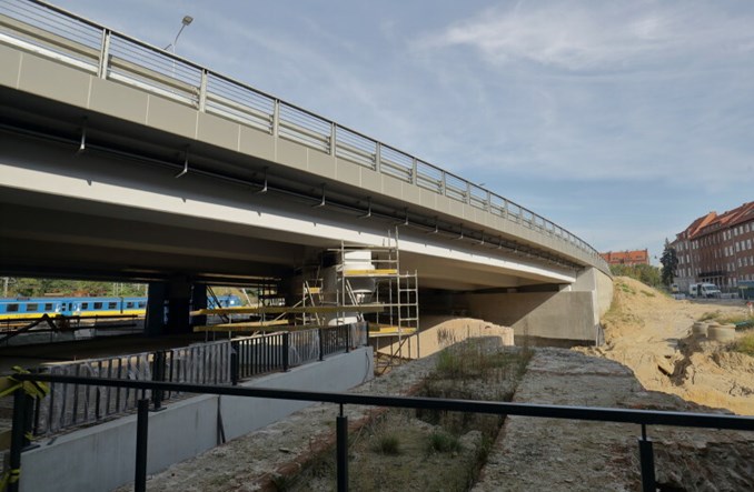 Próby obciążeniowe na Wiadukcie Biskupia Górka