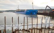 Port Zewnętrzny na Mierzei przyjął pierwszy transport 