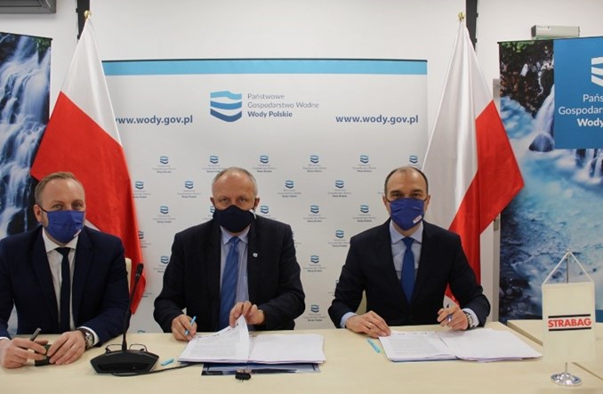 Strabag wzmocni nadodrzańskie wały przeciwpowodziowe w Brzegu Dolnym