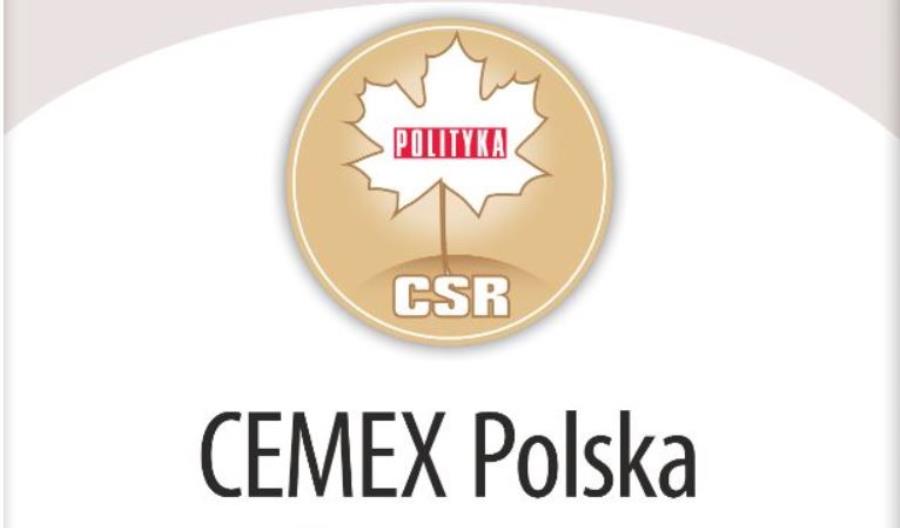 Biały Listek CSR dla CEMEX Polska Biały Listek CSR dla CEMEX Polska