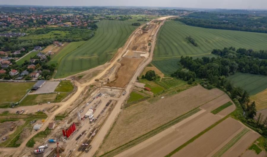 Beton CEMEX na budowie Północnej Obwodnicy Krakowa Beton CEMEX na budowie Północnej Obwodnicy Krakowa