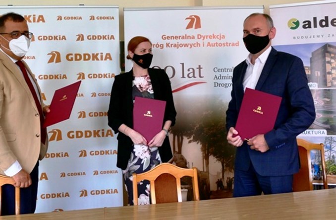  Aldesa podpisała z GDDKiA umowę na budowę S6 Bobrowniki - Skórowo