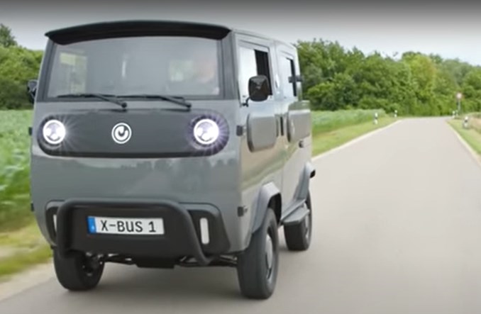 Niemcy: Elektryczny X-Bus – alternatywa w segmencie dostawczym