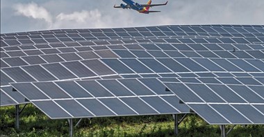Pittsburgh: Pierwsze na świecie lotnisko zasilane gazem i energią z paneli