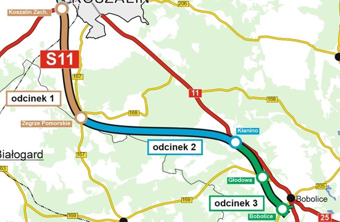 Ruszyła budowa S11 Koszalin – Bobolice