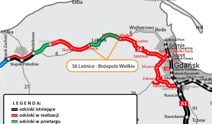 Budimex szykuje się do umowy na S6 Leśnice – Bożepole Wielkie Budimex szykuje się do umowy na S6 Leśnice – Bożepole Wielkie