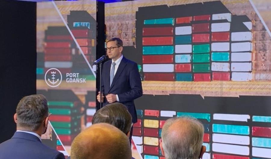 Morawiecki: Krok do zbudowania w Gdańsku pierwszego portu na Bałtyku Morawiecki: Krok do zbudowania w Gdańsku pierwszego portu na Bałtyku