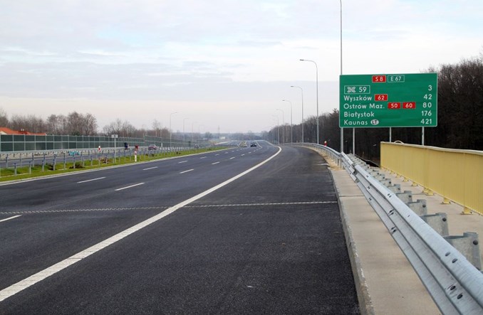 Zbudują ekrany na odcinku S8 Zielonka - Radzymin