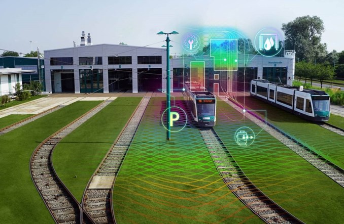 Poczdam z Siemens Mobility prezentują autonomiczną zajezdnię tramwajową