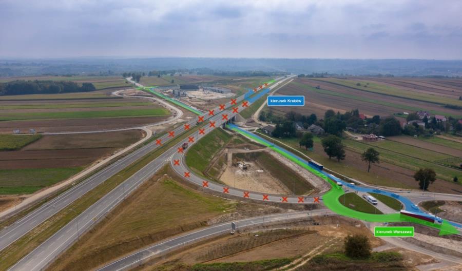 S7. Będzie usprawnienie na węźle Szczepanowice S7. Będzie usprawnienie na węźle Szczepanowice