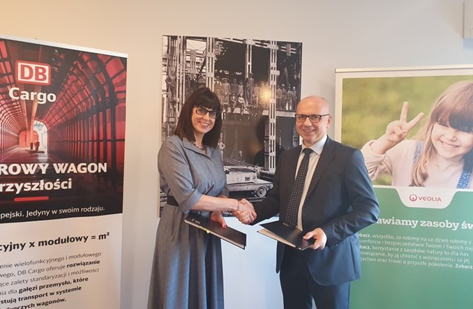 DB Cargo Polska podpisało umowę z Veolia Energia Łódź