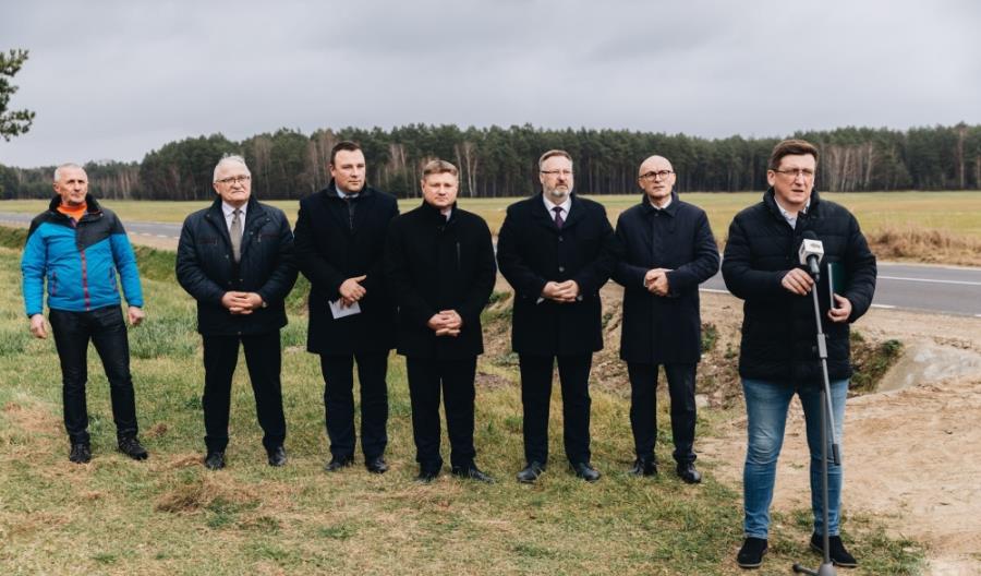 Odcinek drogi wojewódzkiej nr 671 Sokoły – Jeżowo został otwarty Odcinek drogi wojewódzkiej nr 671 Sokoły – Jeżowo został otwarty