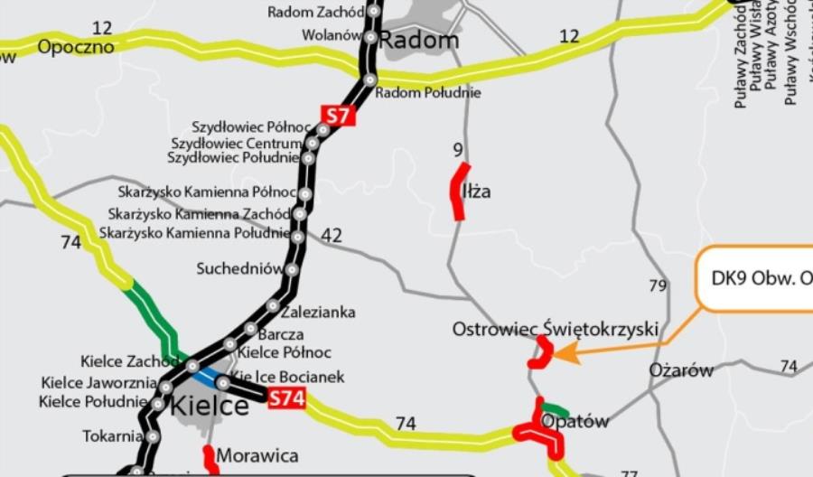 Obwodnica Ostrowca Świętokrzyskiego. Wykonawca przejął plac budowy Obwodnica Ostrowca Świętokrzyskiego. Wykonawca przejął plac budowy