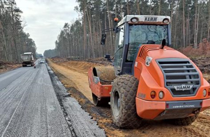 Rozwój prac przy rozbudowie DK-45