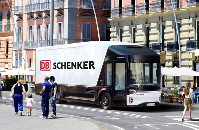 DB Schenker zamawia 1,5 tys. elektrycznych ciężarówek 