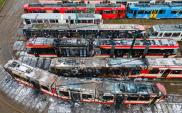 Gdańsk: Tramwaje po pożarze w zajezdni Nowy Port (zdjęcia)