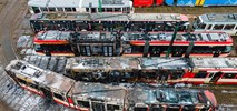 Gdańsk: Tramwaje po pożarze w zajezdni Nowy Port (zdjęcia)