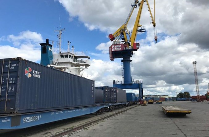 Koleje rosyjskie: Milion przewiezionych kontenerów w 2021 r.