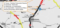 Prawie 60 km autostrady A1 dostępne dla kierowców