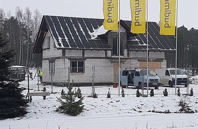 Drugi „Dom z serca” w stanie  surowym zamkniętym