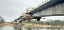 Lubuskie. Postępują prace przy budowie mostu w Milsku 
