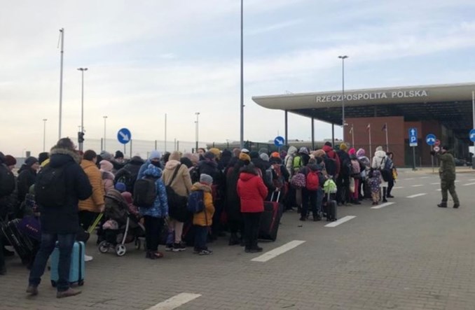 Do Polski przyjechało już 410 tys. osób z Ukrainy