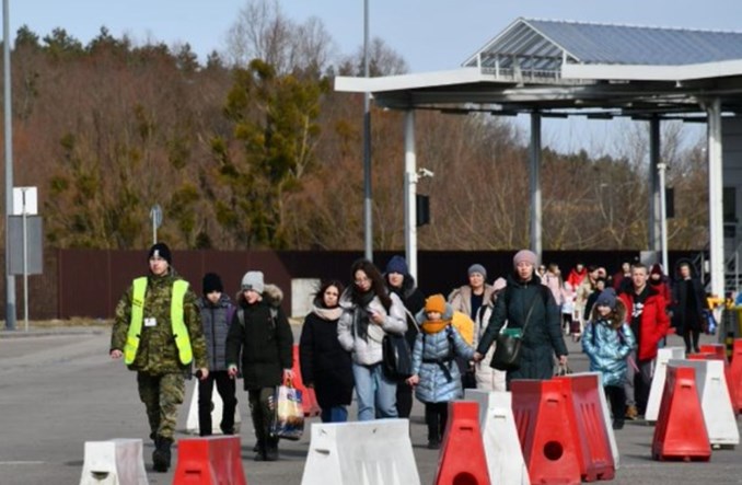 Ponad pół miliona osób przyjechało do Polski z kraju objętego wojną  
