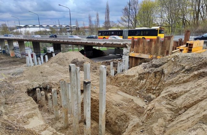 Przebudowa Trasy Łazienkowskiej: Zamknięcie ul. Myśliwieckiej