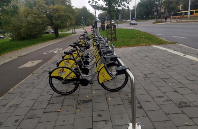 Łódzkie: Nie wszędzie rower publiczny cieszy się popularnością