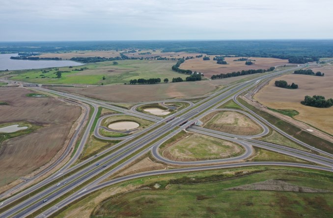 Warmińsko-mazurskie. DK-53 Klewki – węzeł Pieczewo zamknięta 