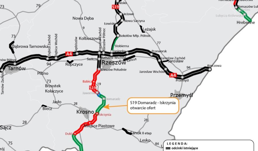 Są oferty na S19 Iskrzynia – Domaradz Są oferty na S19 Iskrzynia – Domaradz