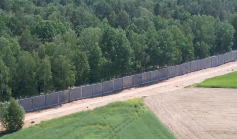 Na granicy z Białorusią trwają odbiory barier Na granicy z Białorusią trwają odbiory barier
