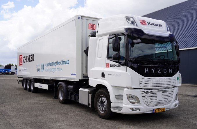 DB Schenker zbuduje flotę pojazdów wodorowych 