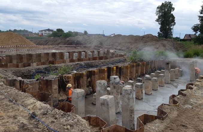 Łódź: Trwa budowa Trasy Górna