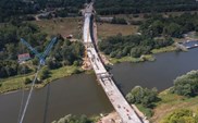 Wrocław. Nowy most połączył brzegi Odry