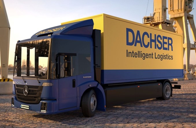 Dachser wprowadza pierwsze ciężarówki na wodór