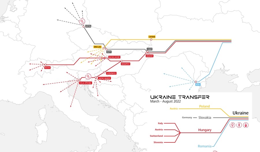 ÖBB Rail Cargo pomaga Ukrainie wywozić zboże ÖBB Rail Cargo pomaga Ukrainie wywozić zboże