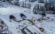 Drogowcy rozebrali i odtworzyli dom pisarza. Stał przy tunelu zakopianki 
