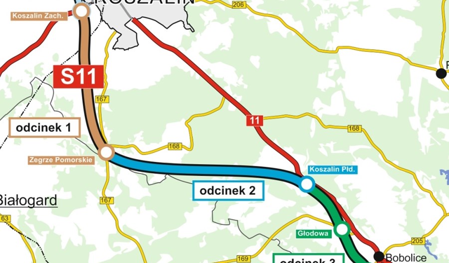 Unia dofinansuje S11 Koszalin – Bobolice. Spora kwota Unia dofinansuje S11 Koszalin – Bobolice. Spora kwota
