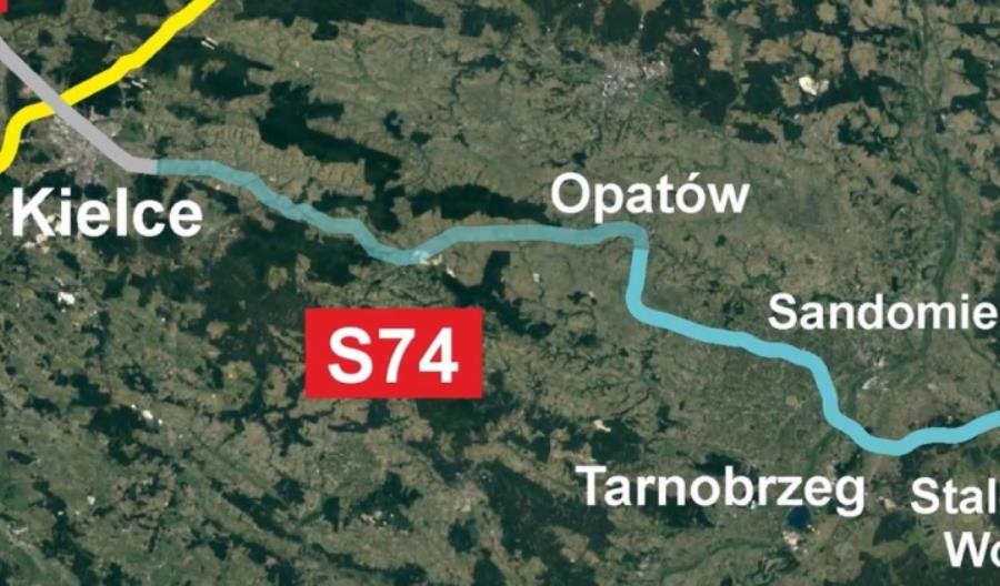 Czekamy na ustalenie przebiegu S74 Opatów – Nisko Czekamy na ustalenie przebiegu S74 Opatów – Nisko