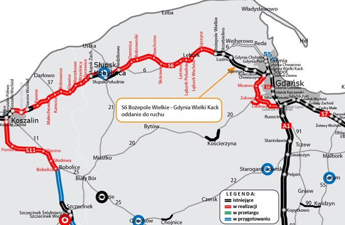 Można jeździć Trasą Kaszubską!