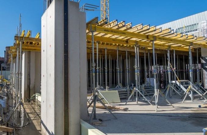 Niskoemisyjny beton Vertua CEMEX na budowie kampusu LPP Fashion Lab